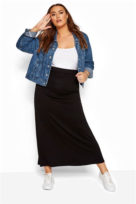 maxi tube skirt plus size